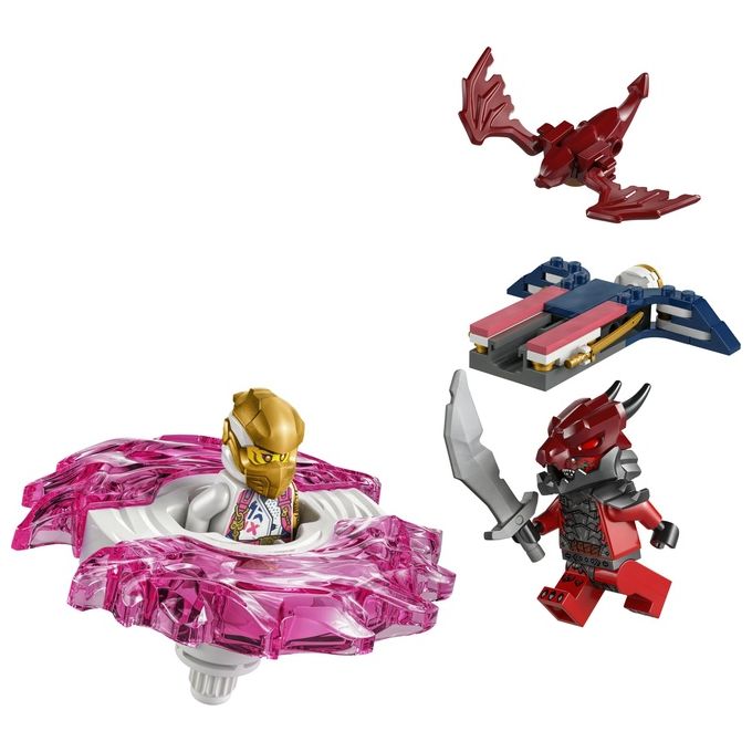 LEGO Spinner del Drago Spinjitzu di Sora 71824 Ninjago Giocattolo Avventura Creativa