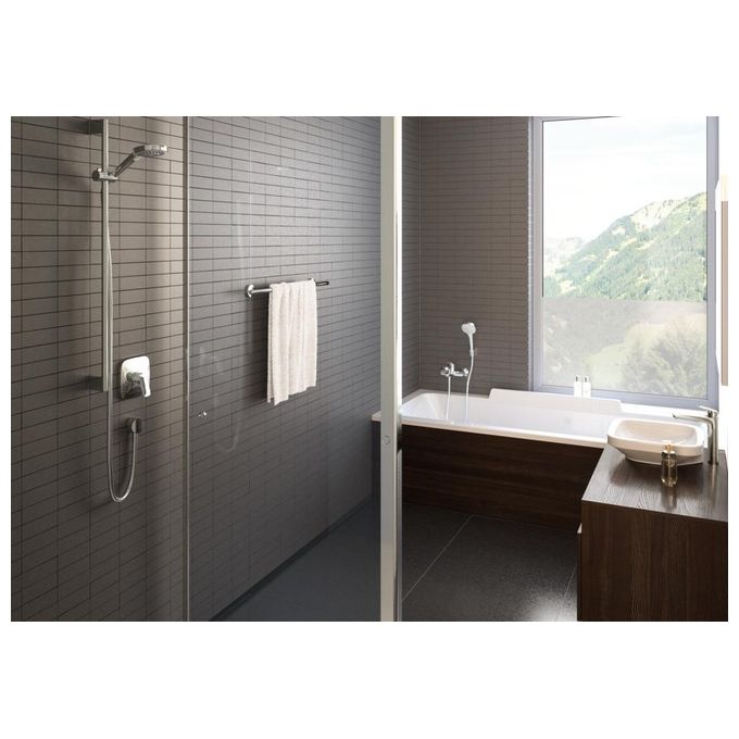 Hansgrohe Logis 71605 Parte Esterna Miscelatore Doccia Cromo