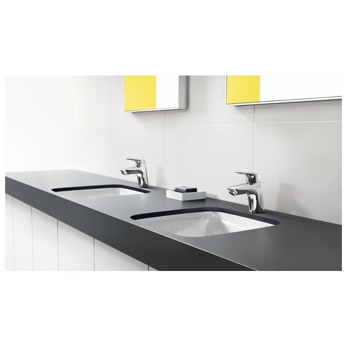 Hansgrohe Logis 71077 Miscelatore Lavabo 70 Push Open