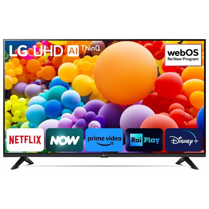Lg 55UT73006LA.APIQ Smart TV 55 pollici 4K Ultra HD LED Web OS Classe G 3 HDMI Blu
