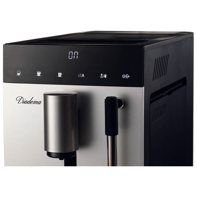 Ariete Diadema Silver Macchina da Caffe' Super Automatica 1350W 19bar Espresso Americano
