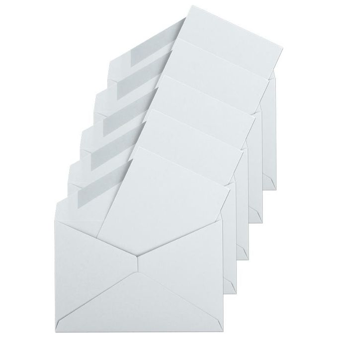 Blasetti Confezione 100 Busta con Biglietto FT4 Bianco