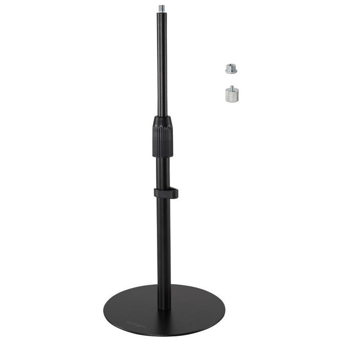 Kensington A1010 Supporto Telescopico da Scrivania Webcam e Sistemi di Illuminazione con Base Antiscivolo