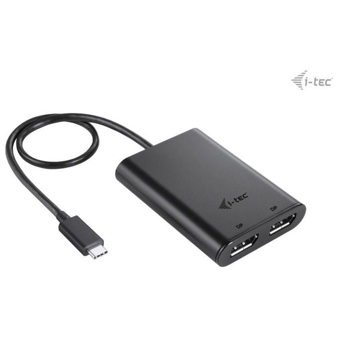 I-tec Usb-C Dual 4k-60hz Single 8k-30hz Dp Video Adapter