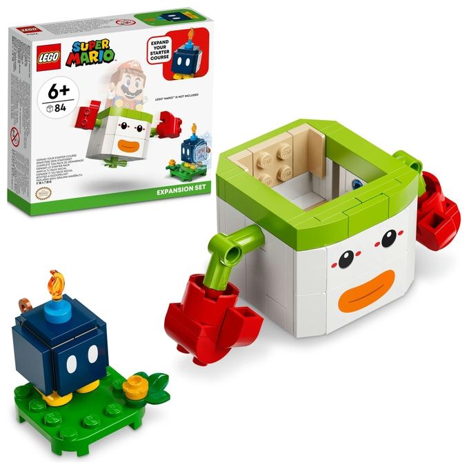 LEGO 71396 Super Mario Clown Koopa di Bowser Junior Pack di Espansione