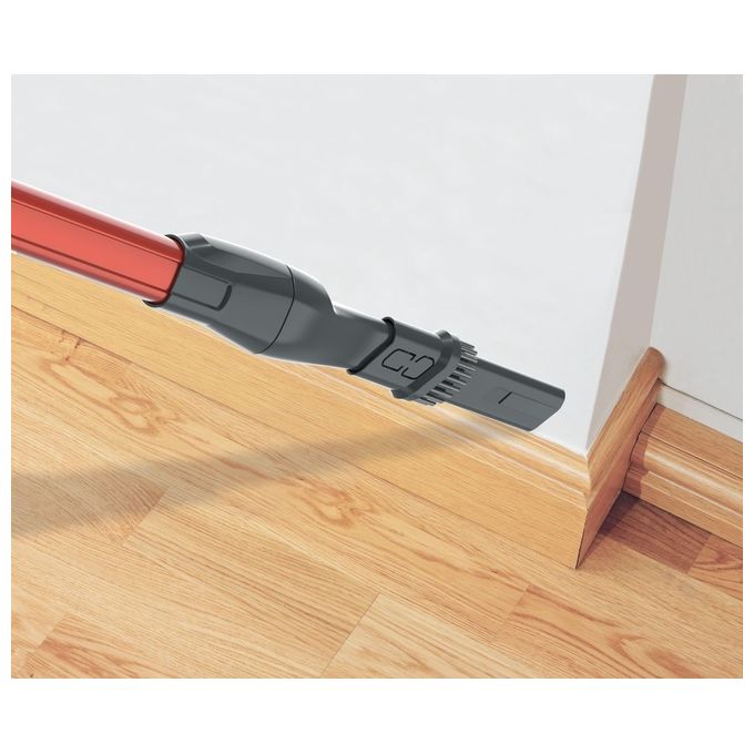 Hoover HF322AFP 011 Scopa Elettrica senza Filo senza Sacco Capacita' 0,7 Litri Autonomia 40 minuti Grigio-Rosso