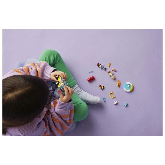 LEGO Friends Auto per la Toelettatura dei Cani Macchina Giocattolo da Costruire con 2 Personaggi 2 Cuccioli e Accessori per la Cura degli Animali Giochi per Bambine e Bambini da 4 Anni 42635