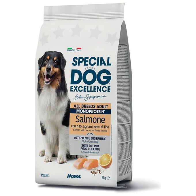 Monge Alimento Cani All Breeds Salmone 3kg