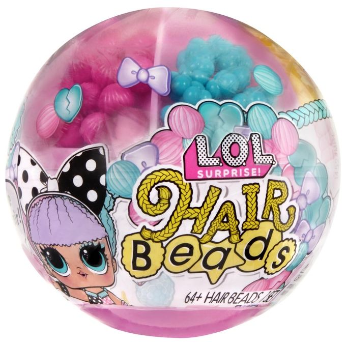 MGA Entertainment Bambola L.O.L. Surprise! Hair Beads Tots Assortito