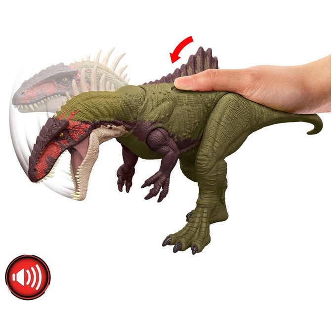 Mattel Jurassic World Becklespinax Battaglie Ruggenti