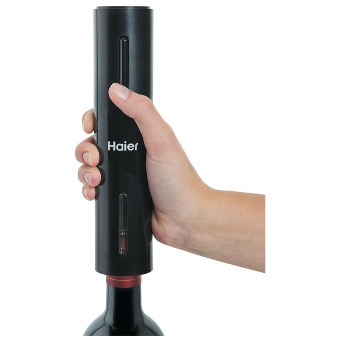 Haier Set da Vino HAWUKIT06 6 in 1 Ricaricabile con Apribottiglie e Accessori Professionali di Alta Qualita'