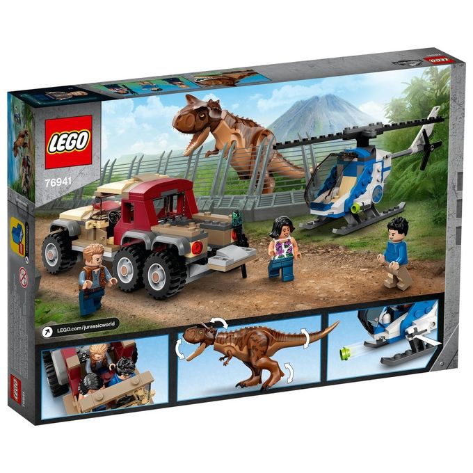 LEGO Jurassic World Carnotaurus Dinosaur Chase