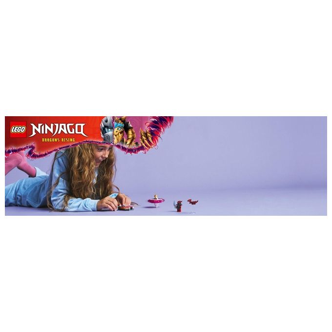 LEGO Spinner del Drago Spinjitzu di Sora 71824 Ninjago Giocattolo Avventura Creativa