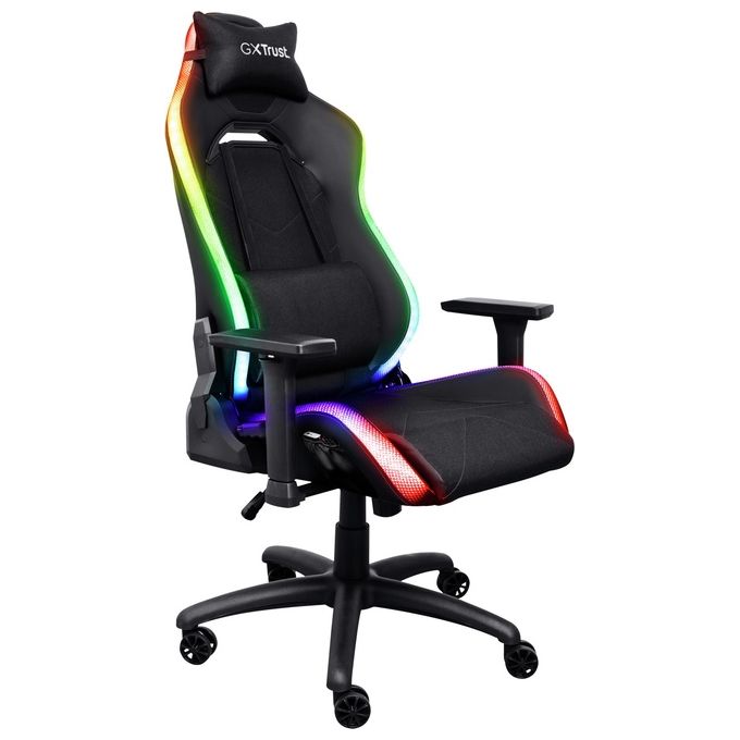 Trust GXT 719 Ruya Sedia da Gaming per PC Seduta Imbottita Nero
