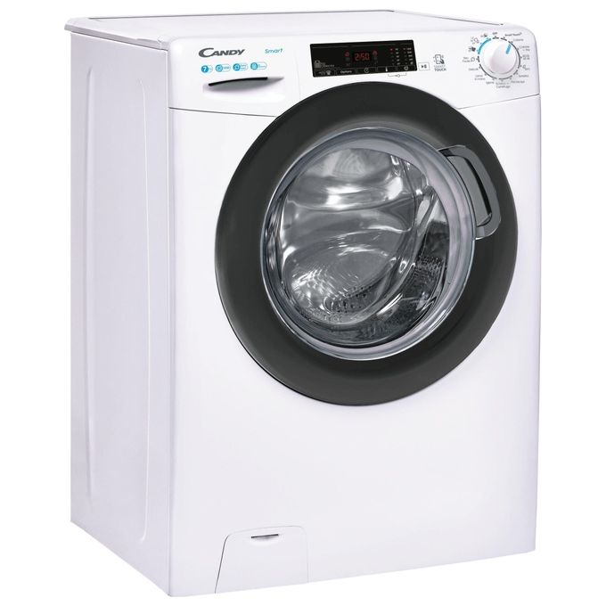 Candy CSS4127TRE-1-11 Lavatrice Slim Carica Frontale  Connettivita' NFC Smart Cycles Smart Touch Classe energetica D (A+++) Capacita' di carico 7 Kg Centrifuga 1200 giri Profondita' 43 cm