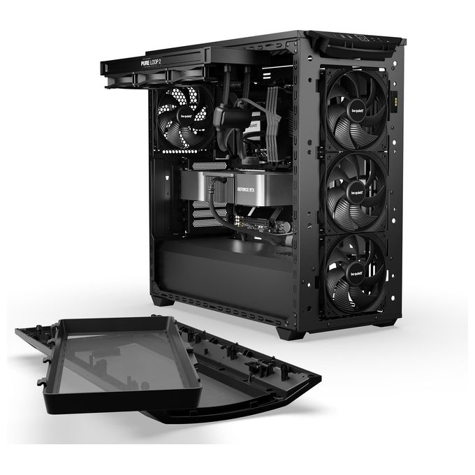 Be Quiet! Shadow Base 800 Dx Black Midi Tower Nero
