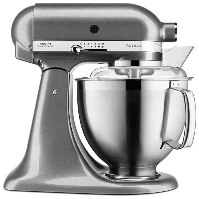 KitchenAid ARTISAN 5KSM185PS Impastatrice Planetaria 300W 4,8 Litri Medallion Silver