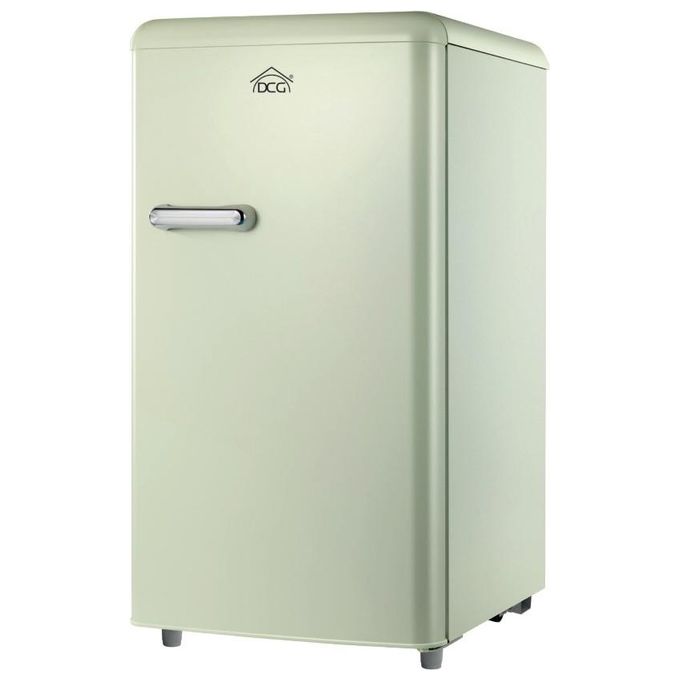 Dcg Eltronic MF100 C Mini Frigorifero Retro' 100 Litri con Freezer Classe Energetica E Panna