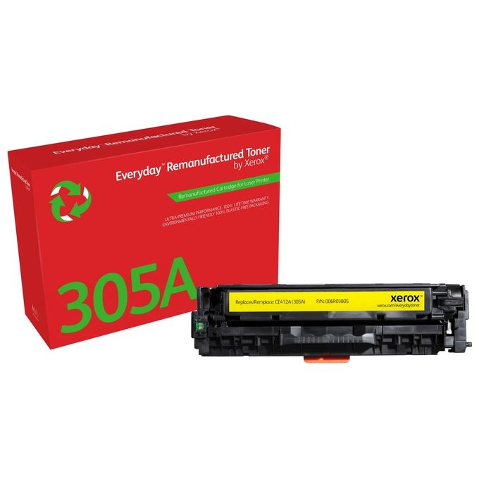 Xerox Toner Everyday Giallo per HP Ce412a A 2600 Pagine