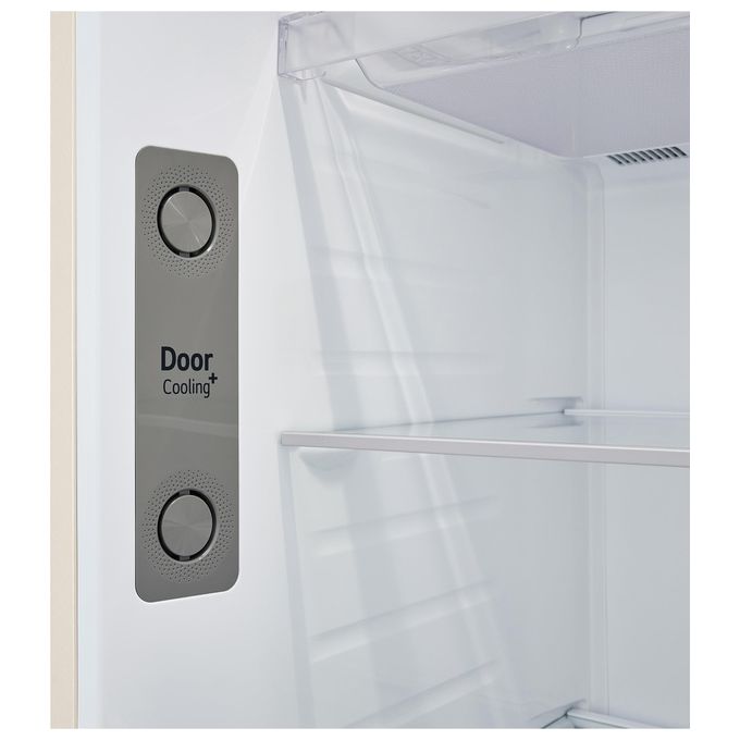 LG GTBV44SEBKD Frigorifero Doppia Porta 70cm 461 Litri Classe Energetica E Door e Linear Cooling Sabbia