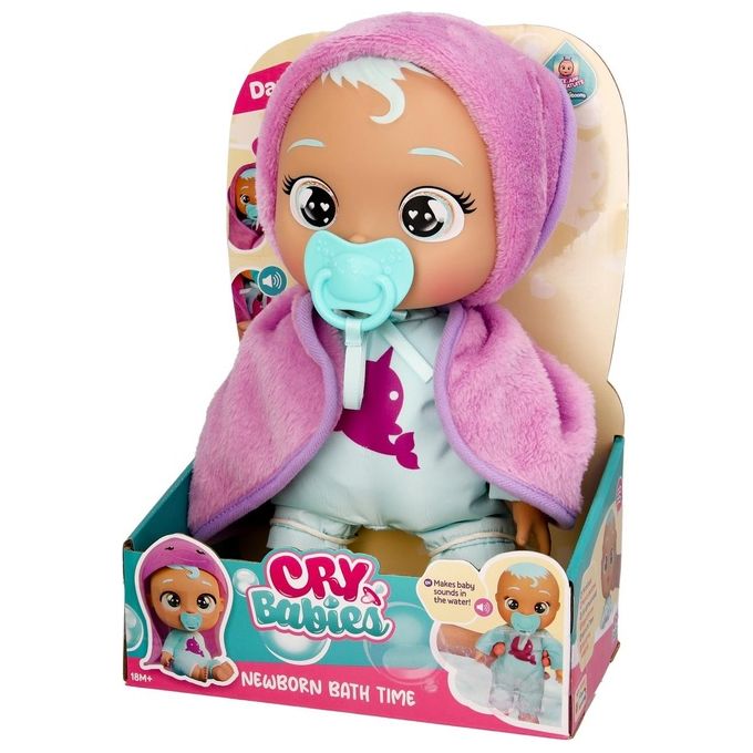 Imc Toys Bambola Cry Babies Dana Newborn Bath