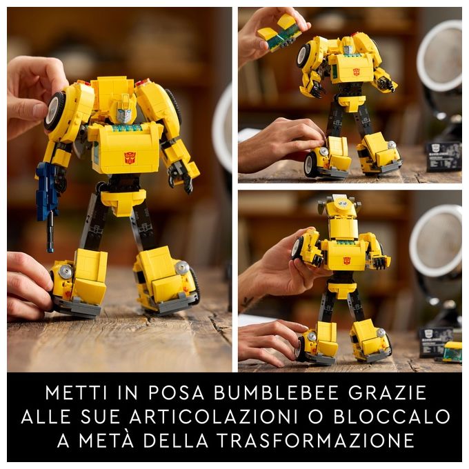 Lego Icons Transformers Bumblebee