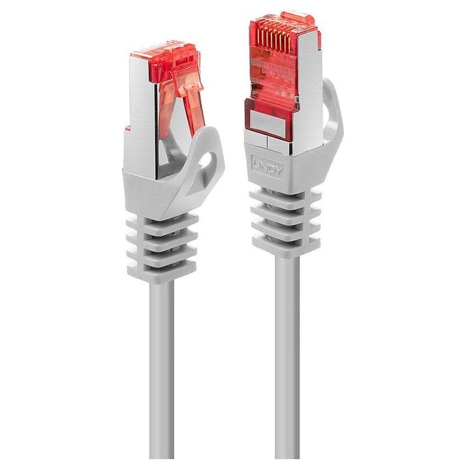 Lindy 47345 Cavo di Rete Grigio 3mt Cat6 S-FTP (S-STP)