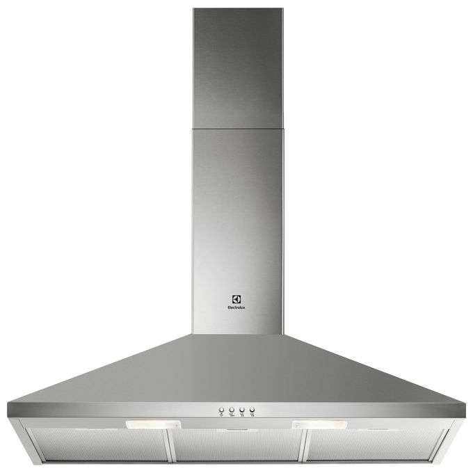 [ComeNuovo] Electrolux LFC319X Cappa Aspirante o Filtrante a parete 3 Velocita' Classe energetica D Portata 420 m³-h 90 cm  Acciaio Inox antimpronta