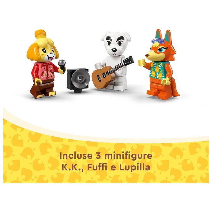 Lego Animal Crossing Concerto in Piazza con K.k.