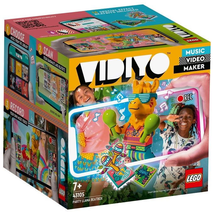 LEGO Vidiyo Party Llama BeatBox Creatore Video Musicali con Lama