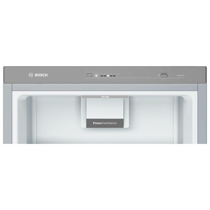 Bosch KSV36VLEP Serie 4 - Frigorifero monoporta 346 L, 186 cm, Classe E, 39 dB, VitaFresh, Acciaio inox