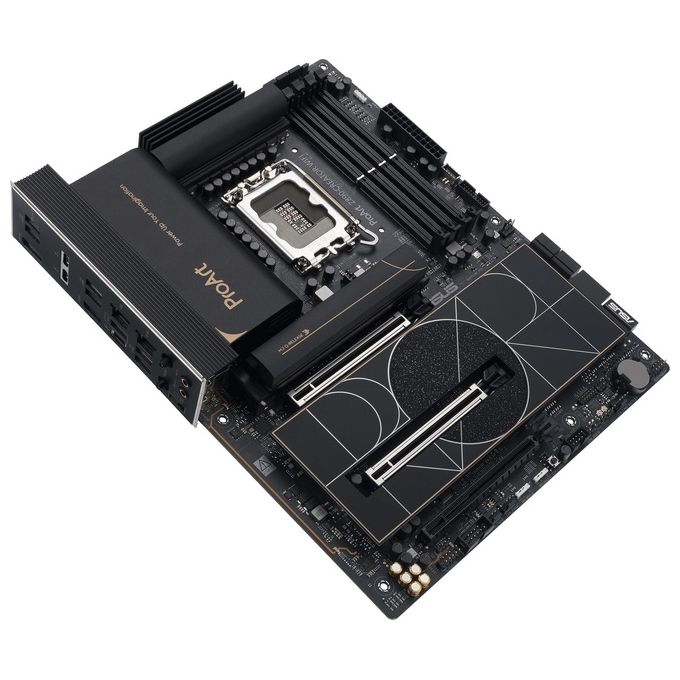 ASUS ProArt Z890-CREATOR WIFI Scheda Madre Intel ATX 16212 Fasi di Alimentazione Slot DDR5 PCIe 5.0 per GPU di Nuova Generazione 5 Slot M.2 Due Porte Thunderbolt 5 Type-C WiFi 7 Nera