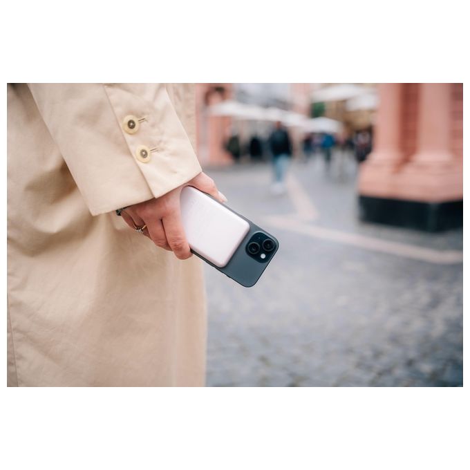 Verbatim Charge 'n' Go Polimeri di Litio 5000 Mah Carica Wireless Rosa