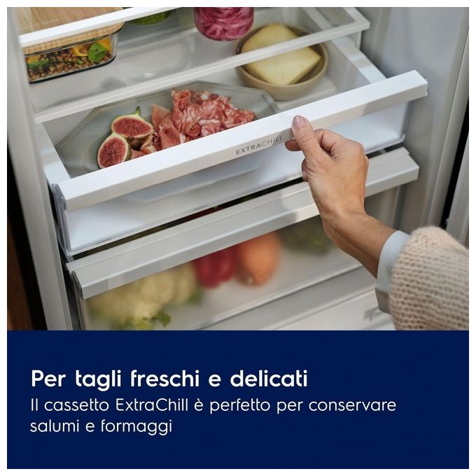 Electrolux ENP7MD18S Serie 700 Frigorifero da Incasso 249 L 177 cm Classe D 35 dB No Frost GreenZone+ colore Inox