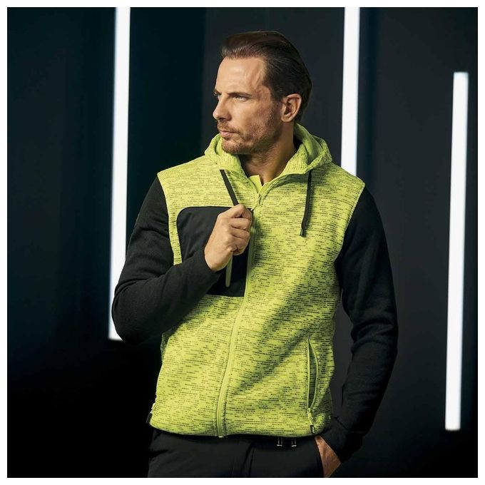 U-Power Felpa Giallo Fluo Taglia XXL Rainbow