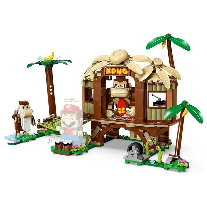 LEGO Super Mario 71424 Pack di Espansione Casa sull'Albero di Donkey Kong, Giochi per Bambini e Bambine 8+ con 2 Personaggi