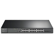 Tp-Link TL-SG3428XMP Switch di Rete Gestito L2+ Gigabit Ethernet 10-100-1000 Supporto Power Over Ethernet Nero
