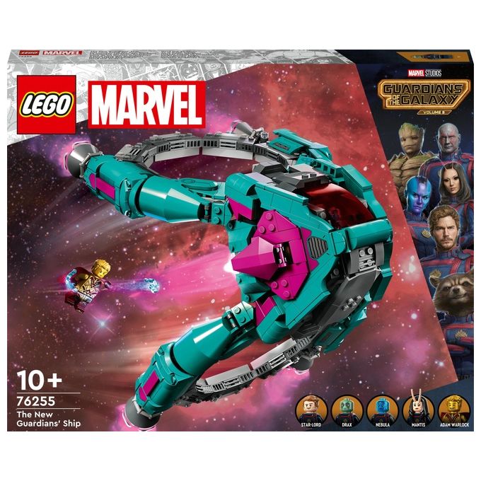 LEGO 76255 L’Astronave dei Nuovi Guardiani Set da Costruzione 1108 pezzi colore Multicolore