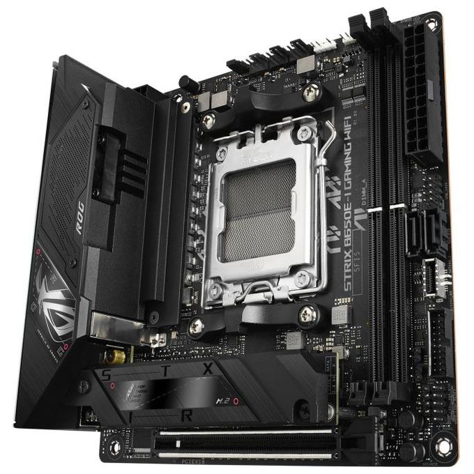 ASUS Scheda Madre ROG STRIX B650E-I GAMING WIFI AMD B650 Presa di Corrente AM5 mini ITX