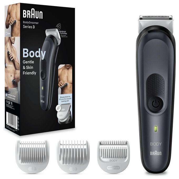 Braun BG3340 Depilatore Nero-Grigio