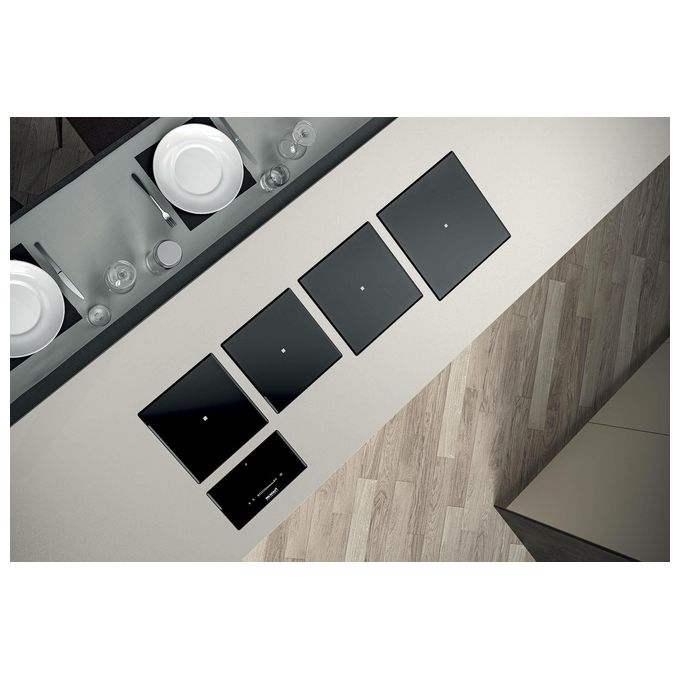 Foster 7366 350 Piano Cottura a Induzione Modulare Quadra in Vetroceramica 1 Zona Touch Control 35 cm Nero
