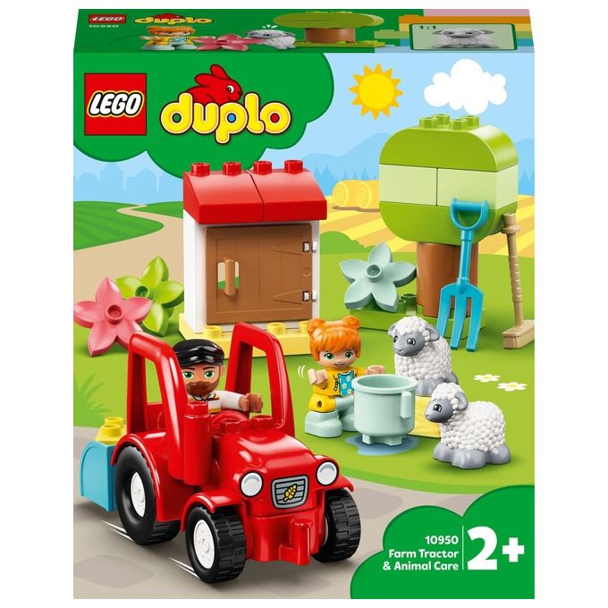LEGO Duplo Il Trattore della Fattoria e i Suoi Animali
