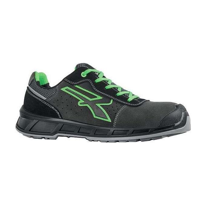 Upower Scarpe Taylor Grigio Verde Basse Numero 44 S1p