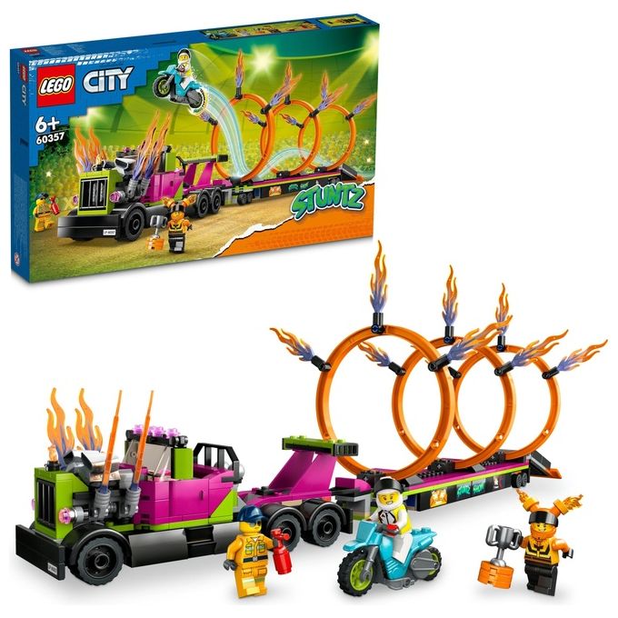 LEGO Stunt Truck: sfida dell'anello di fuoco