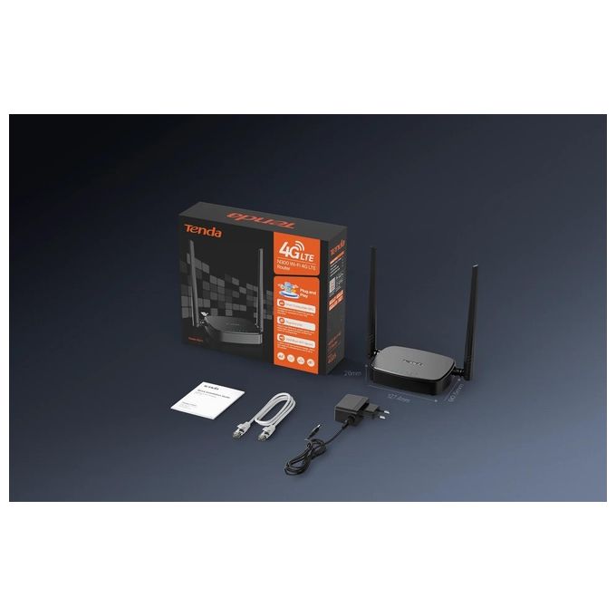 Tenda 4G05 Router Wi-Fi N300 4G Lte