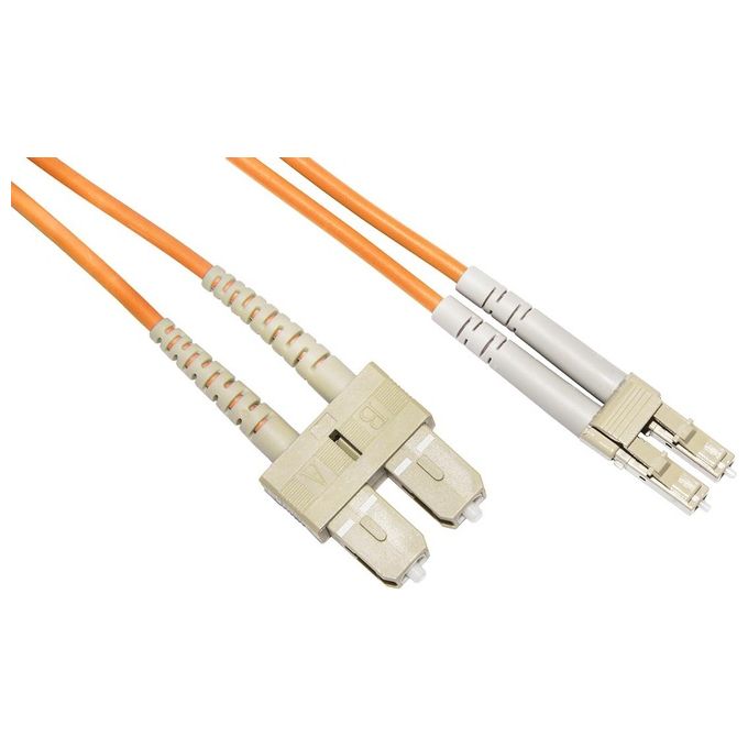 Link cavo fibra ottica lc a sc multimode duplex om2 50-125 mt.5