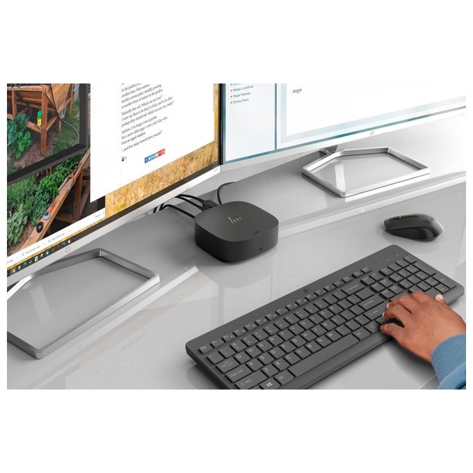 HP Silver 930 Creator Mouse Mano Destra Bluetooth 3000 DPI