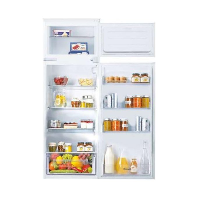 De Longhi F6DP242E Frigorifero da Incasso Doppia Porta Capacita' 242 Litri Classe energetica E Raffreddamento Statico colore Bianco