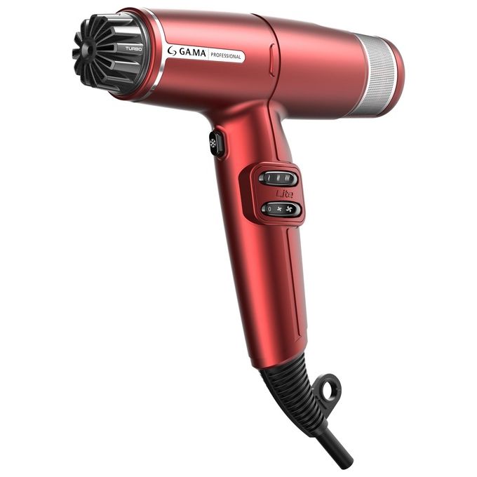 Ga.Ma PH6030 Asciugacapelli Professionale iQ Lite Perfetto 1600W Rosso