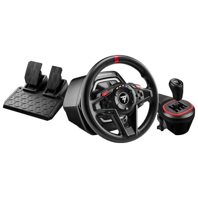 Thrustmaster T128 Shifter Pack Nero USB Sterzo e Pedali Analogico PC Xbox